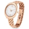 Reloj Imber Oval de fabricación suiza, pulsera metálica, tono dorado, acabado en tono oro rosa Reloj Imber Oval de fabricación suiza, pulsera metálica, tono dorado, acabado en tono oro rosa