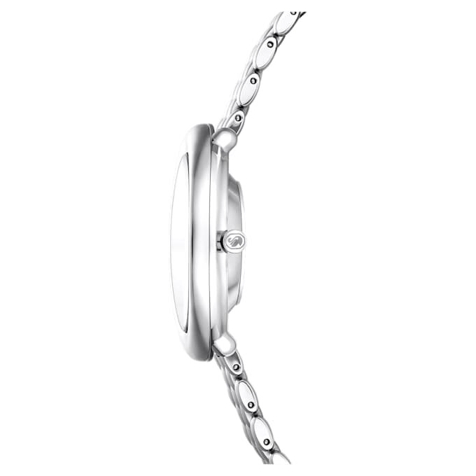 Reloj Imber Oval de fabricación suiza, pulsera metálica, tono plateado, acero inoxidable Reloj Imber Oval de fabricación suiza, pulsera metálica, tono plateado, acero inoxidable