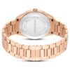 Reloj Matrix con fecha, fabricado en Suiza, brazalete metálico, tono oro rosa, acabado en tono oro rosa Reloj Matrix con fecha, fabricado en Suiza, brazalete metálico, tono oro rosa, acabado en tono oro rosa