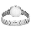 Reloj Matrix de 3 eslabones, fabricado en Suiza, brazalete metálico, tono plateado, acero inoxidable Reloj Matrix de 3 eslabones, fabricado en Suiza, brazalete metálico, tono plateado, acero inoxidable