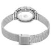 Reloj Matrix Octagon con brazalete metálico, tono plateado, acero inoxidable