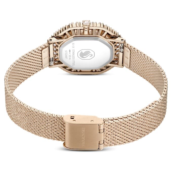 Reloj Matrix Octagon con pulsera metálica, tono dorado, acabado dorado champán Reloj Matrix Octagon con pulsera metálica, tono dorado, acabado dorado champán
