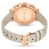 Reloj Matrix Tennis Chrono de fabricación suiza, correa de piel, color beige, acabado en tono oro rosa Reloj Matrix Tennis Chrono de fabricación suiza, correa de piel, color beige, acabado en tono oro rosa