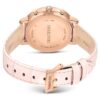 Reloj Matrix Tennis Chrono de fabricación suiza, correa de piel, rosa, acabado en tono oro rosa Reloj Matrix Tennis Chrono de fabricación suiza, correa de piel, rosa, acabado en tono oro rosa