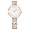 Reloj Matrix Tennis de 7 eslabones, fabricado en Suiza, brazalete de metal, tono oro rosa, acabado de metales mixtos Reloj Matrix Tennis de 7 eslabones, fabricado en Suiza, brazalete de metal, tono oro rosa, acabado de metales mixtos