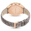 Reloj Octea Chrono de fabricación suiza, correa de piel, gris, acabado en tono oro rosa Reloj Octea Chrono de fabricación suiza, correa de piel, gris, acabado en tono oro rosa