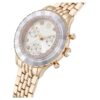 Reloj Octea Chrono de fabricación suiza, pulsera metálica, tono dorado, acabado en tono dorado champán Reloj Octea Chrono de fabricación suiza, pulsera metálica, tono dorado, acabado en tono dorado champán