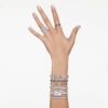 Reloj tipo brazalete Dextera de fabricación suiza, correa metálica, tono plateado, acero inoxidable Reloj tipo brazalete Dextera de fabricación suiza, correa metálica, tono plateado, acero inoxidable