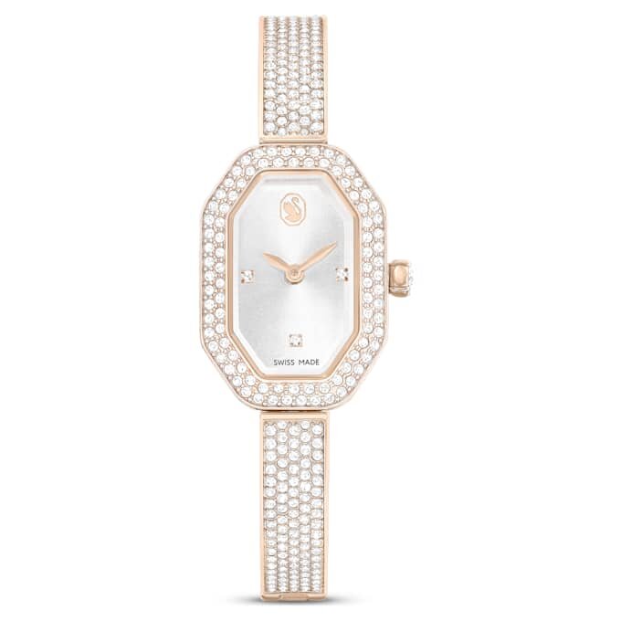Reloj tipo brazalete Dextera de fabricación suiza, pulsera metálica, tono dorado, acabado en tono dorado champán Reloj tipo brazalete Dextera de fabricación suiza, pulsera metálica, tono dorado, acabado en tono dorado champán