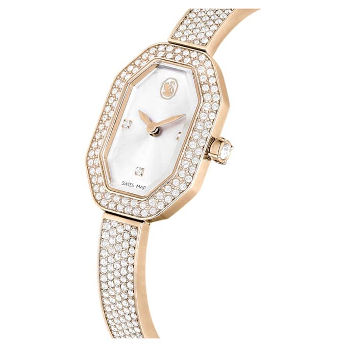 Reloj tipo brazalete Dextera de fabricación suiza, pulsera metálica, tono dorado, acabado en tono dorado champán Reloj tipo brazalete Dextera de fabricación suiza, pulsera metálica, tono dorado, acabado en tono dorado champán