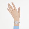 Reloj tipo brazalete Hyperbola, fabricado en Suiza, brazalete metálico, tono plateado, acero inoxidable Reloj tipo brazalete Hyperbola, fabricado en Suiza, brazalete metálico, tono plateado, acero inoxidable
