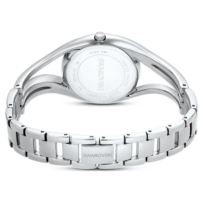 Reloj tipo brazalete Hyperbola, fabricado en Suiza, brazalete metálico, tono plateado, acero inoxidable Reloj tipo brazalete Hyperbola, fabricado en Suiza, brazalete metálico, tono plateado, acero inoxidable