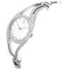 Reloj tipo brazalete Hyperbola, fabricado en Suiza, brazalete metálico, tono plateado, acero inoxidable Reloj tipo brazalete Hyperbola, fabricado en Suiza, brazalete metálico, tono plateado, acero inoxidable
