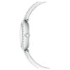 Reloj tipo brazalete Matrix Pearl, fabricado en Suiza, con pulseras de cristales, blanco, acero inoxidable Reloj tipo brazalete Matrix Pearl, fabricado en Suiza, con pulseras de cristales, blanco, acero inoxidable
