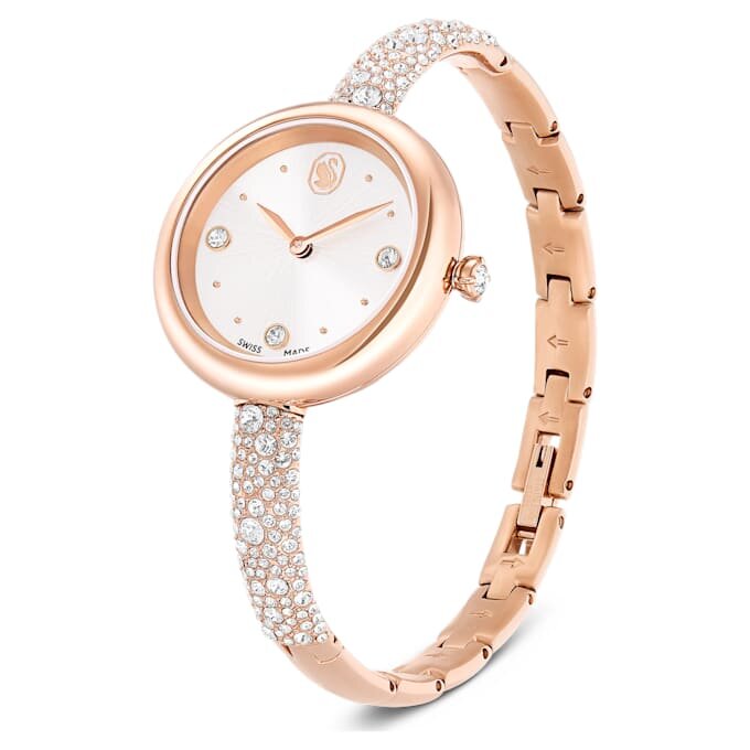 Reloj tipo brazalete Sublima, fabricado en Suiza, correa metálica, tono oro rosa, acabado en tono oro rosa Reloj tipo brazalete Sublima, fabricado en Suiza, correa metálica, tono oro rosa, acabado en tono oro rosa