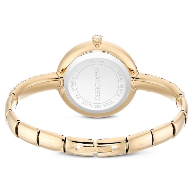 Reloj tipo pulsera Sublima, fabricado en Suiza, pulsera metálica, tono dorado, acabado en tono dorado champán Reloj tipo pulsera Sublima, fabricado en Suiza, pulsera metálica, tono dorado, acabado en tono dorado champán