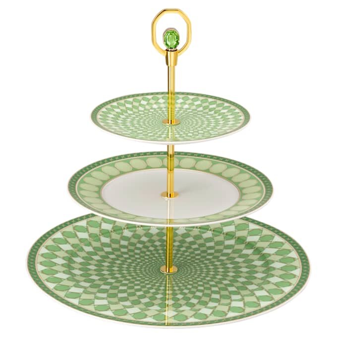 Signum éTagèRe de porcelana, grande, verde Signum éTagèRe de porcelana, grande, verde