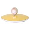 Taza de porcelana Idyllia, motivo de cristal, pinzón, amarillo Taza de porcelana Idyllia, motivo de cristal, pinzón, amarillo