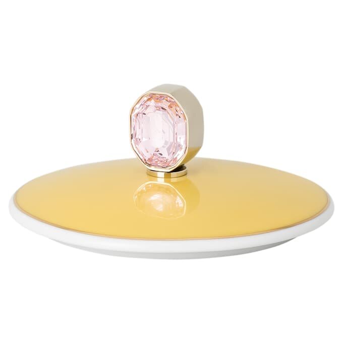 Taza de porcelana Idyllia, motivo de cristal, pinzón, amarillo Taza de porcelana Idyllia, motivo de cristal, pinzón, amarillo