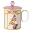 Taza de porcelana Idyllia, motivo de cristal, pinzón, amarillo Taza de porcelana Idyllia, motivo de cristal, pinzón, amarillo