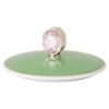 Taza Idyllia de porcelana, motivo de cristal, papamoscas, verde Taza Idyllia de porcelana, motivo de cristal, papamoscas, verde