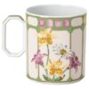 Taza Idyllia de porcelana, motivo de cristal, papamoscas, verde Taza Idyllia de porcelana, motivo de cristal, papamoscas, verde