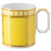Taza Signum con tapa, de porcelana, amarilla Taza Signum con tapa, de porcelana, amarilla