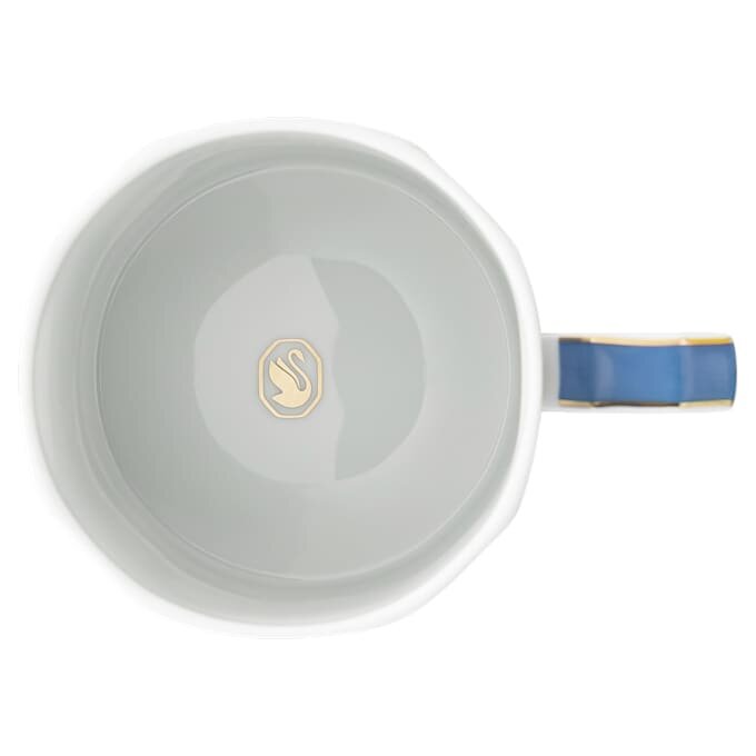 Taza Signum con tapa, de porcelana, azul Taza Signum con tapa, de porcelana, azul