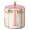 Tetera Idyllia de porcelana, motivo de cristales, papamoscas, pequeña, multicolor Tetera Idyllia de porcelana, motivo de cristales, papamoscas, pequeña, multicolor